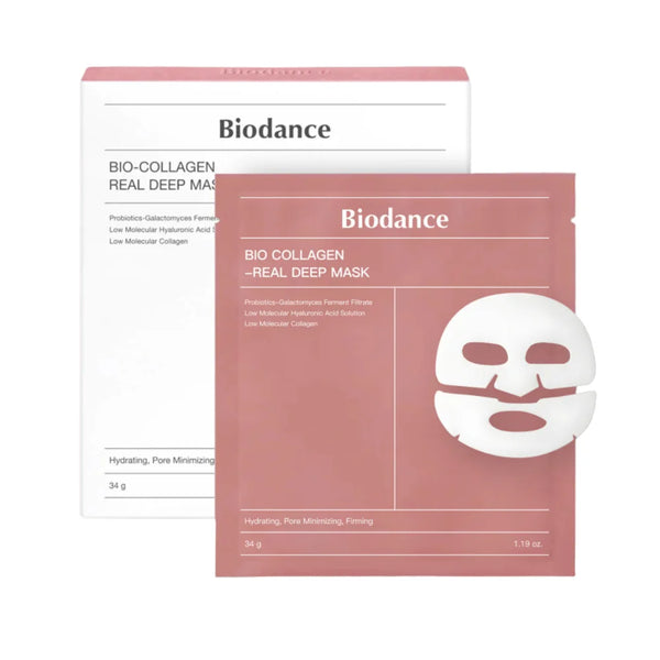 Masque Bio au Collagène Marin - Pack de 4 masques