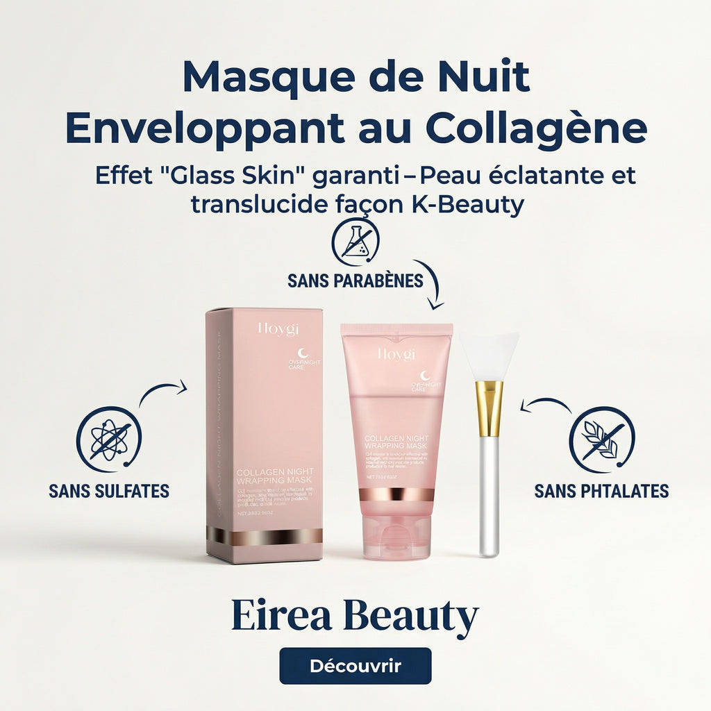 Masque de Nuit Enveloppant au Collagène