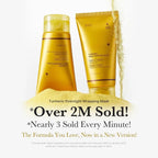 Ingrédients masque peel-off curcuma et collagène