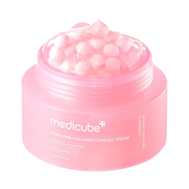 Medicube Capsule Cream - Texture crème légère au collagène