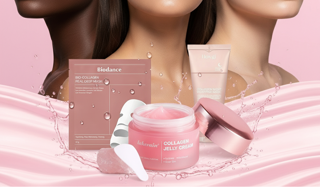 Produits avec gouttelettes d'eau élégantes