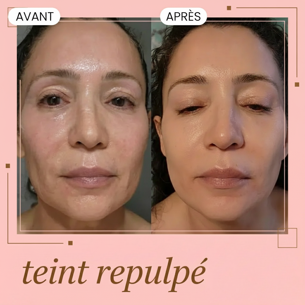 Texture hydratante masque au collagène