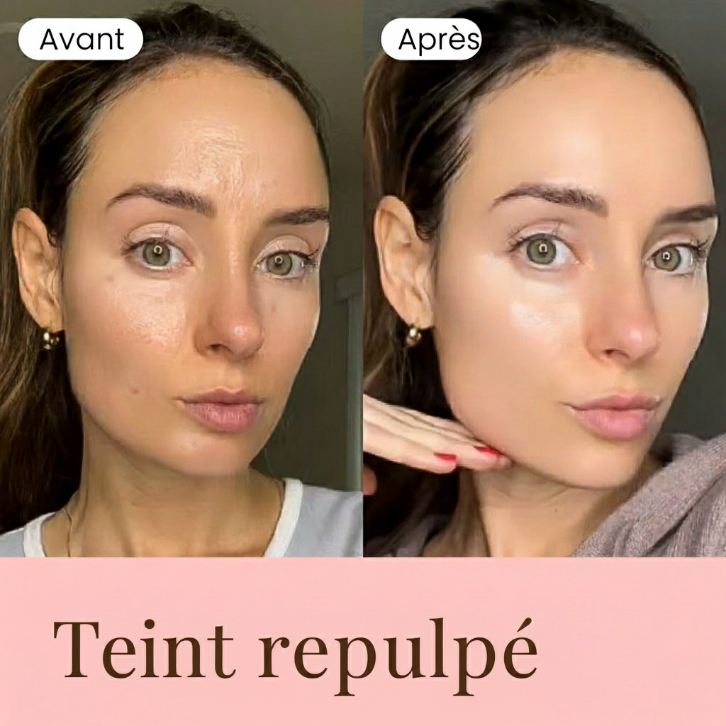 Masque de nuit au collagène - Texture gel hydratante